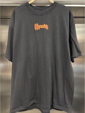 Black Kahlua Coffee Liqueur Anything Goes T-Shirt - XL - 90s